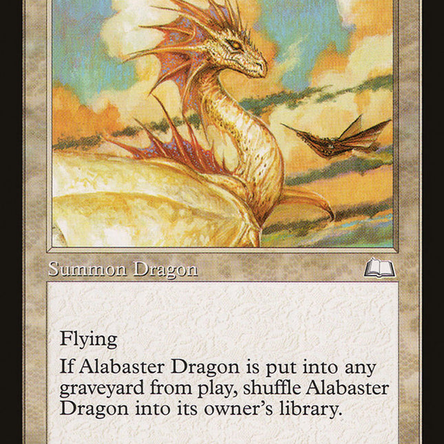 Alabaster Dragon [Weatherlight]