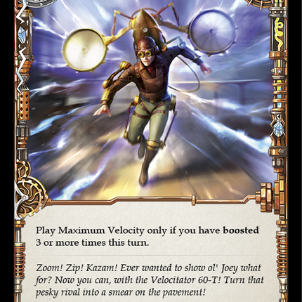 Maximum Velocity [ARC008-S] (Arcane Rising)  1st Edition Normal
