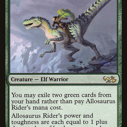 Allosaurus Rider (Elves vs. Goblins) [Duel Decks Anthology]