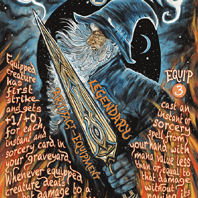 Glamdring (Borderless Poster) [The Lord of the Rings: Tales of Middle-Earth]