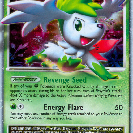 Shaymin LV.X (DP39) [Diamond & Pearl: Black Star Promos]