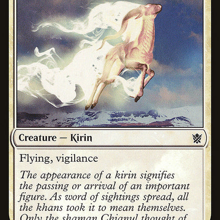 Alabaster Kirin [Khans of Tarkir]