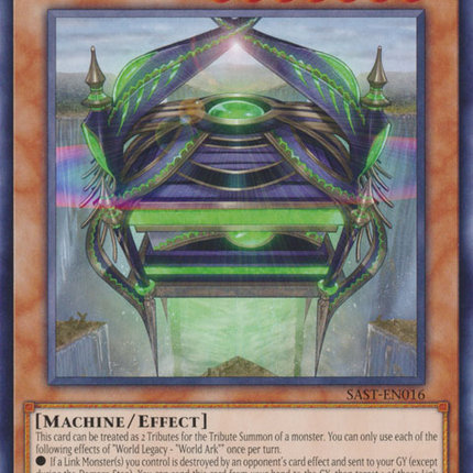 World Legacy - "World Ark" [SAST-EN016] Rare