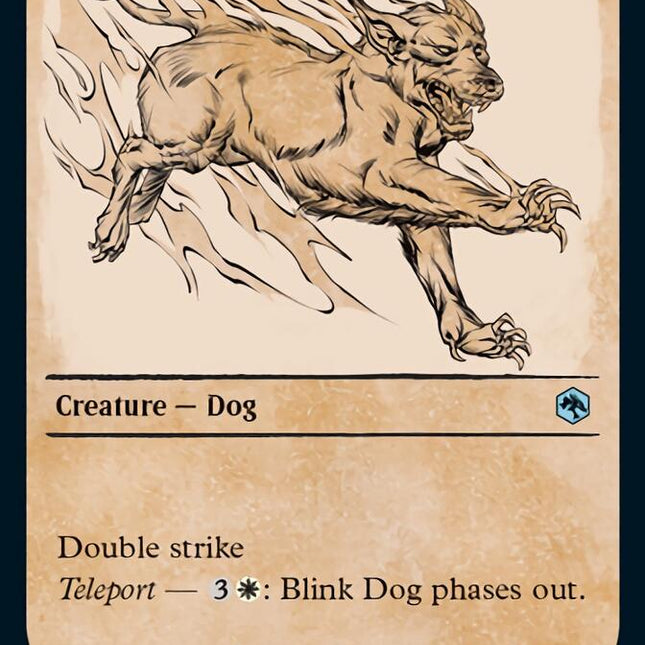 Blink Dog (Showcase) [Dungeons & Dragons: Adventures in the Forgotten Realms]