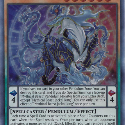 Mythical Beast Jackal King [EXFO-EN026] Ultra Rare