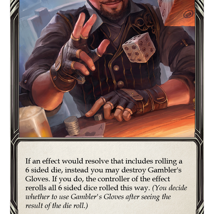 Gambler's Gloves [1HP358] (History Pack 1)