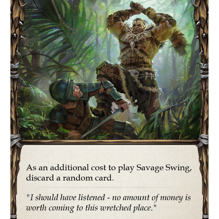 Savage Swing (Yellow) [1HP032] (History Pack 1)