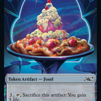 Clown Robot (002) // Food (010) Double-Sided Token [Unfinity Tokens]