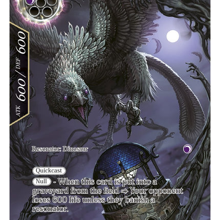 Bird of Demise (Full Art) (WOM-087) [Winds of the Ominous Moon]