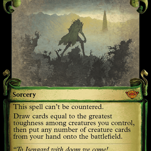 Last March of the Ents [The Lord of the Rings: Tales of Middle-Earth Showcase Scrolls]