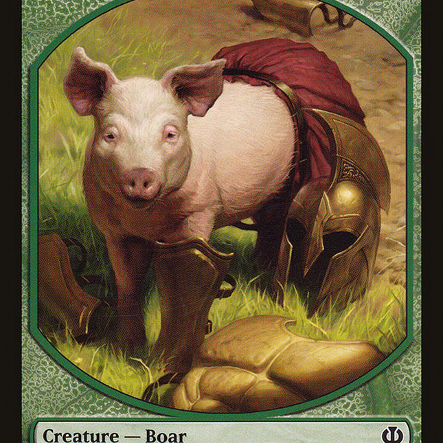 Boar Token [Theros Tokens]
