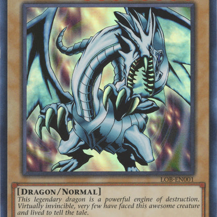Blue-Eyes White Dragon (25th Anniversary) [LOB-EN001] Ultra Rare