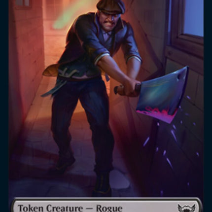 Elemental (032) // Rogue Double-Sided Token [Streets of New Capenna Commander Tokens]