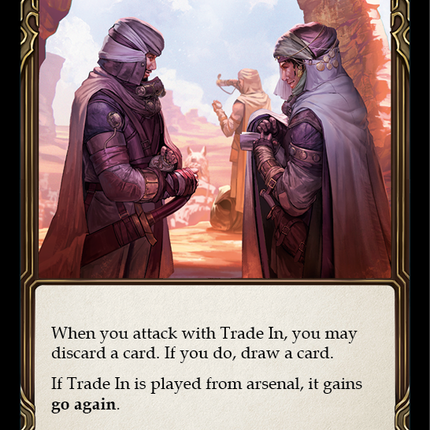 Trade In (Yellow) [UPR213] (Uprising)  Rainbow Foil
