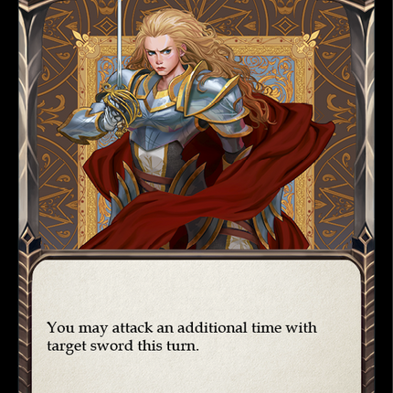 Twinning Blade [CRU082] (Crucible of War)  1st Edition Rainbow Foil