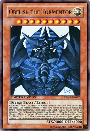 Obelisk the Tormentor [JUMP-EN037] Ultra Rare