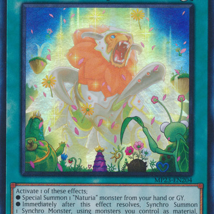 Naturia Blessing [MP23-EN204] Ultra Rare