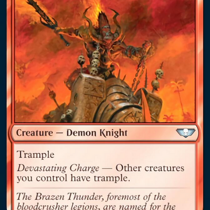 Bloodcrusher of Khorne (Surge Foil) [Warhammer 40,000]