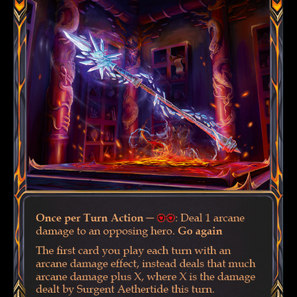Surgent Aethertide (Marvel) [DYN192] (Dynasty)  Cold Foil