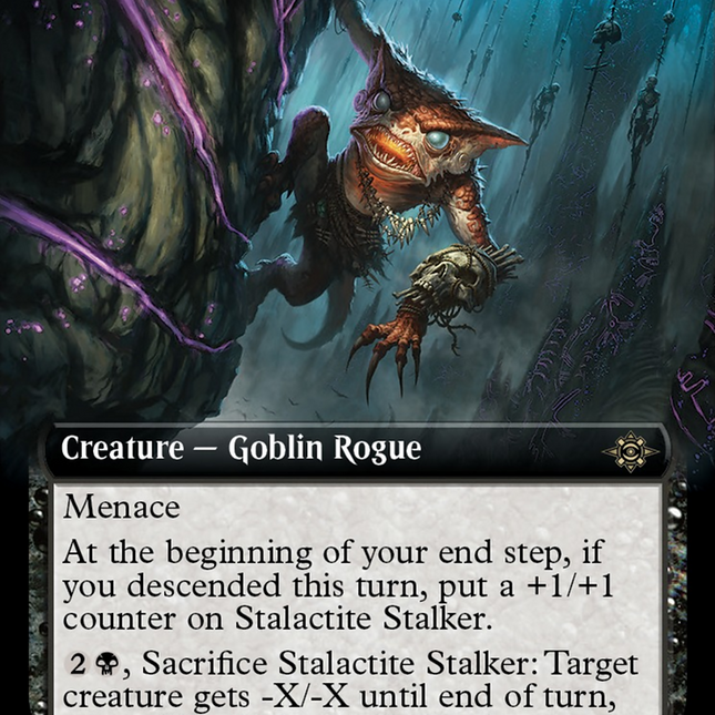 Stalactite Stalker (Extended Art) [The Lost Caverns of Ixalan]