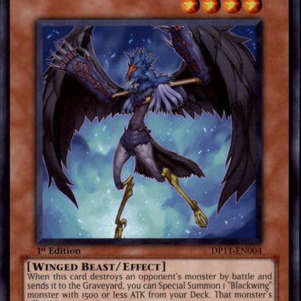 Blackwing - Shura the Blue Flame [DP11-EN004] Rare