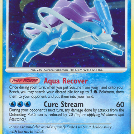 Suicune (19/132) [Diamond & Pearl: Secret Wonders]