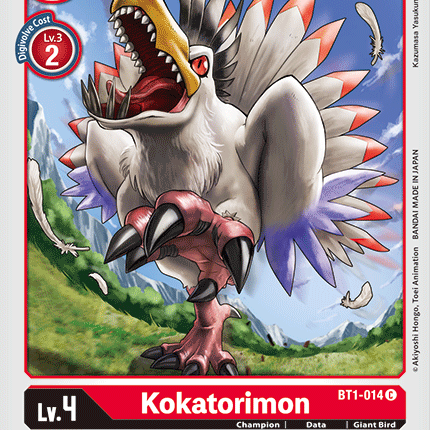 Kokatorimon [BT1-014] [Release Special Booster Ver.1.0]