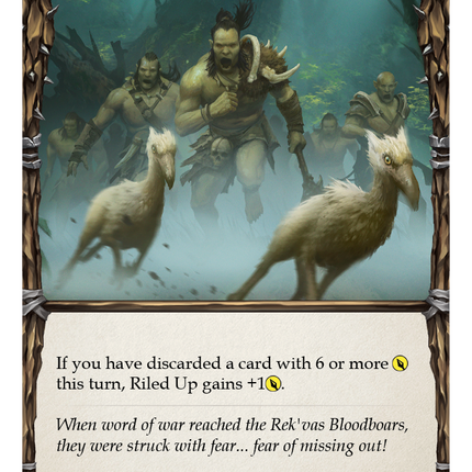 Riled Up (Blue) [1HP030] (History Pack 1)