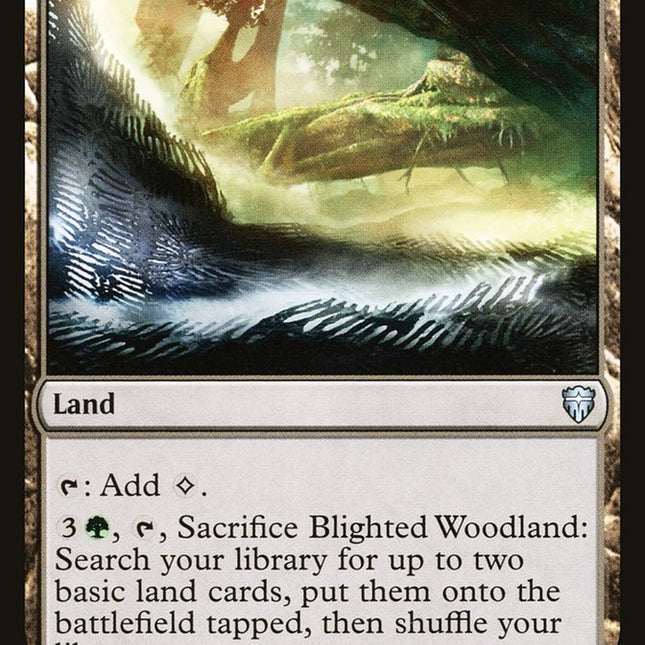 Blighted Woodland [Commander Legends]