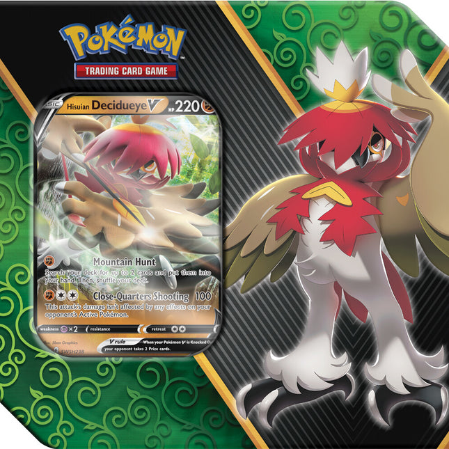 Divergent Powers Tin (Hisuian Decidueye V)