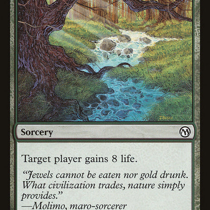 Natural Spring [Duels of the Planeswalkers]