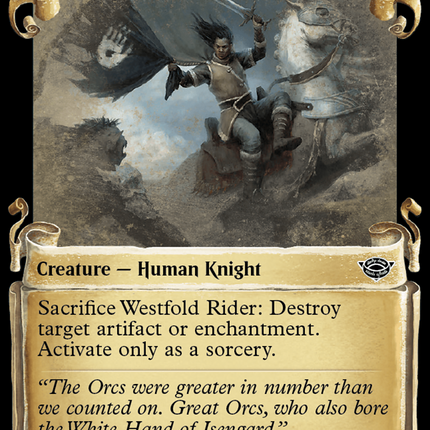 Westfold Rider [The Lord of the Rings: Tales of Middle-Earth Showcase Scrolls]