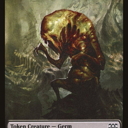 Clue // Germ Double-Sided Token [Double Masters Tokens]