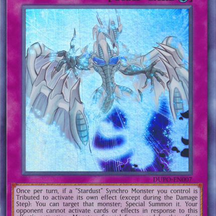 Stardust Wish [DUPO-EN007] Ultra Rare