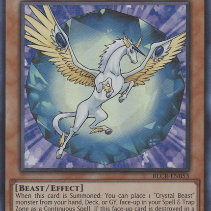 Crystal Beast Sapphire Pegasus [BLCR-EN053] Ultra Rare