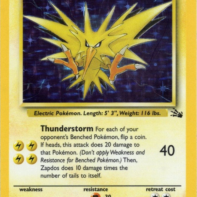 Zapdos (15/62) [Fossil Unlimited]