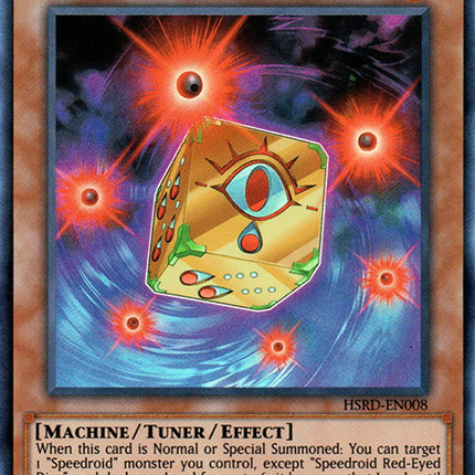 Speedroid Red-Eyed Dice [HSRD-EN008] Super Rare