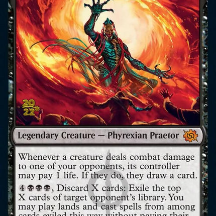 Gix, Yawgmoth Praetor [The Brothers' War Prerelease Promos]