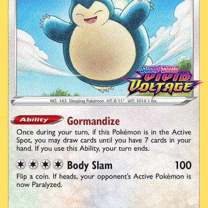 Snorlax (SWSH068) (Prerelease Promo) [Sword & Shield: Black Star Promos]