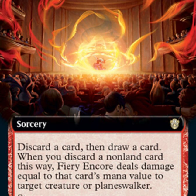 Fiery Encore (Extended Art) [Commander 2021] – TokenMTG