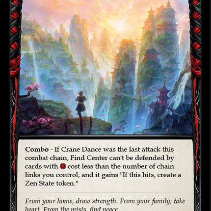 Find Center [U-CRU054] (Crucible of War Unlimited)  Unlimited Rainbow Foil