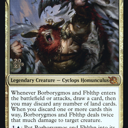 Borborygmos and Fblthp [March of the Machine Prerelease Promos]