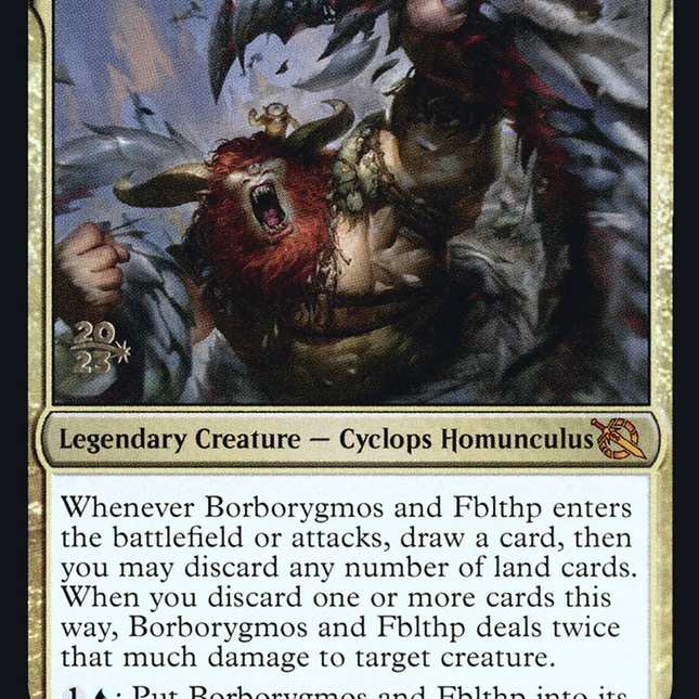 Borborygmos and Fblthp [March of the Machine Prerelease Promos]