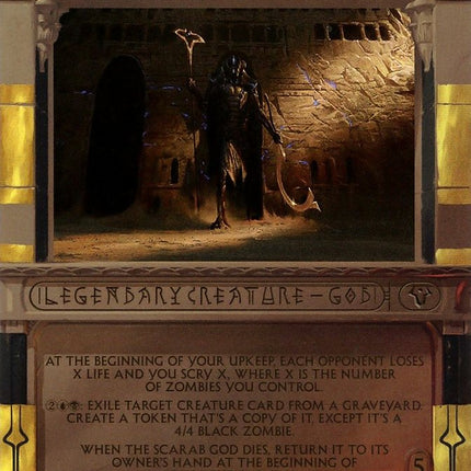 The Scarab God (Invocation) [Amonkhet Invocations]