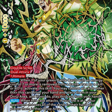 Broly, Ultimate Agent of Destruction (SCR) (BT6-125) [5th Anniversary Set]
