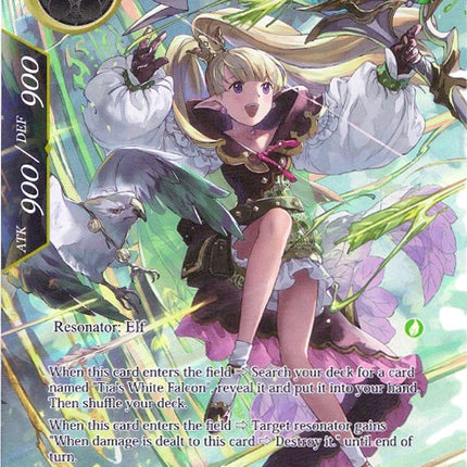 Tia Letoliel, Archer Princess of Elves (Full Art) (ACN-108) [Ancient Nights]