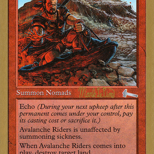 Avalanche Riders (Mark Le Pine) [World Championship Decks 1999]