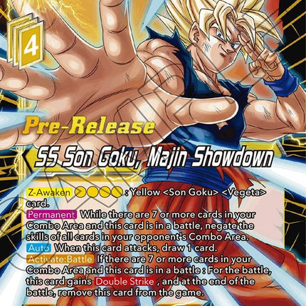 SS Son Goku, Majin Showdown (BT20-086) [Power Absorbed Prerelease Promos]
