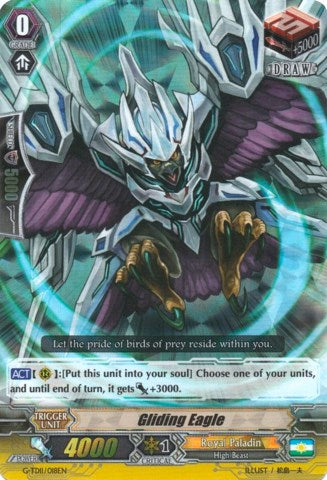 Gliding Eagle (RRR) (G-TD11/018EN) [Divine Knight of Heavenly Decree]