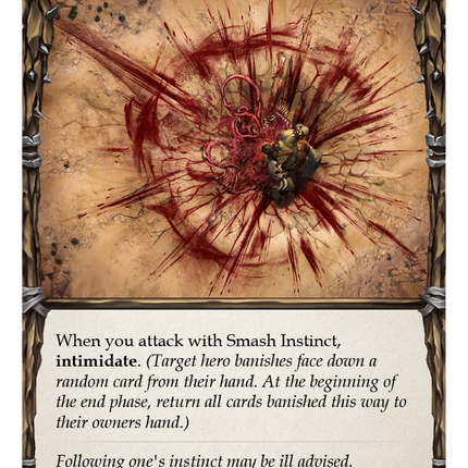 Smash Instinct (Red) [1HP034] (History Pack 1)